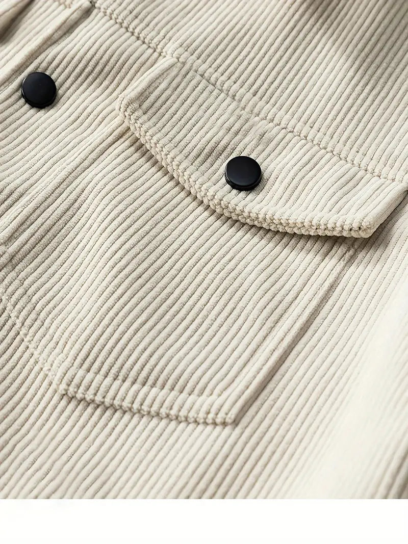 Elegante Cord-Jacke