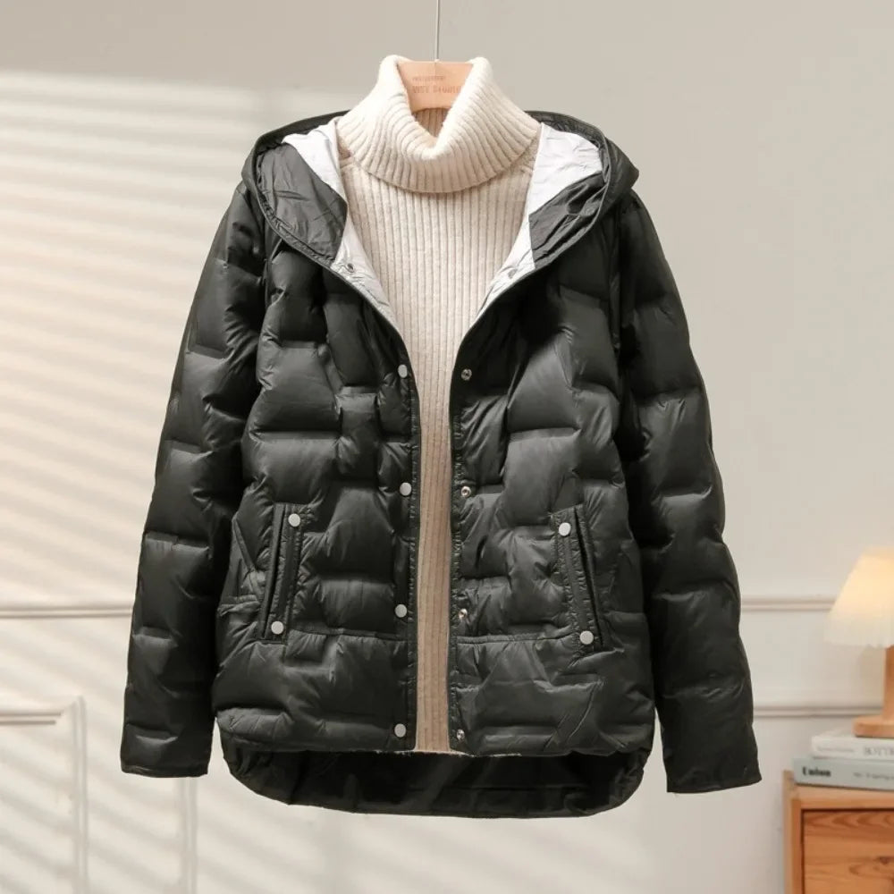 Heritage Daunen-Pufferjacke
