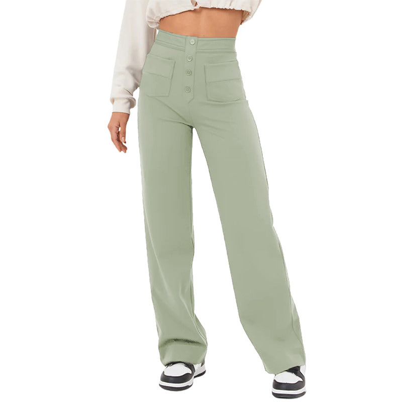 Nina Stretchhose mit hoher Taille – Elegante Damenhose für jeden Anlass