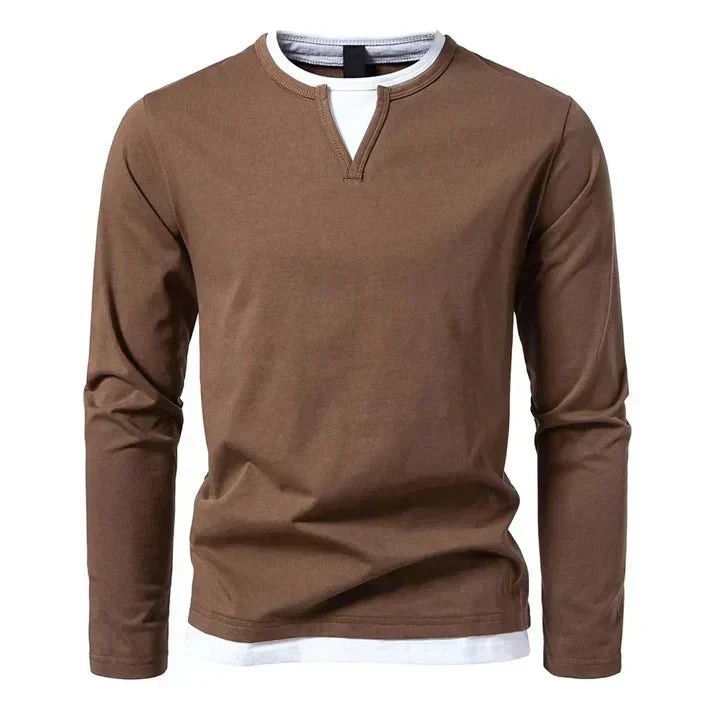 Alwin | Premium Longsleeve aus gekämmter Baumwolle