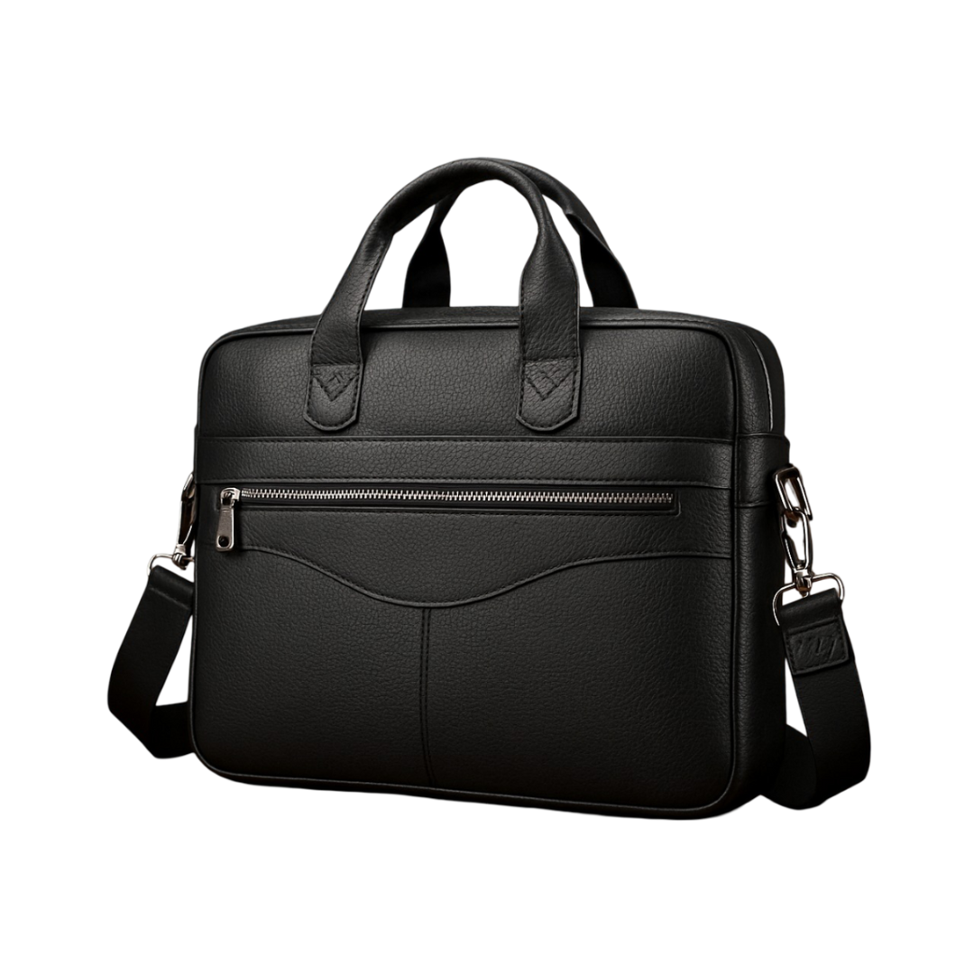 Anthony Moderne Leder-Aktentasche