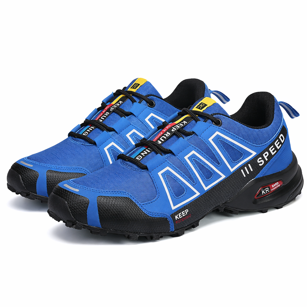 Heren Lage Lichtgewicht Waterdichte Wandelschoenen met Gripvaste Zool en Ademend Ontwerp