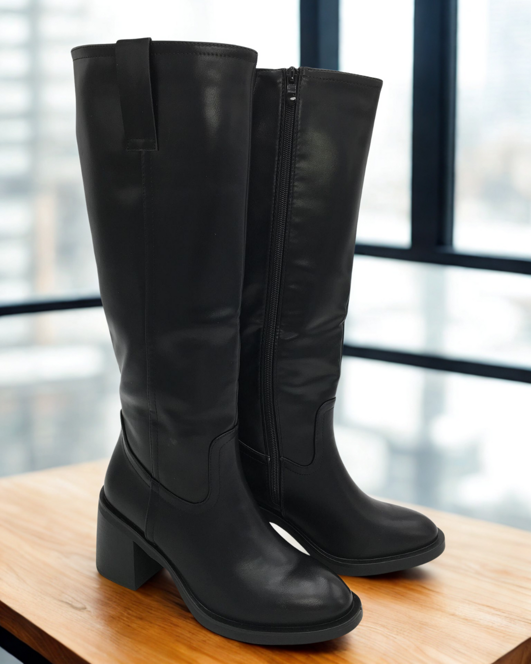 Macy Schwarz Stiefel