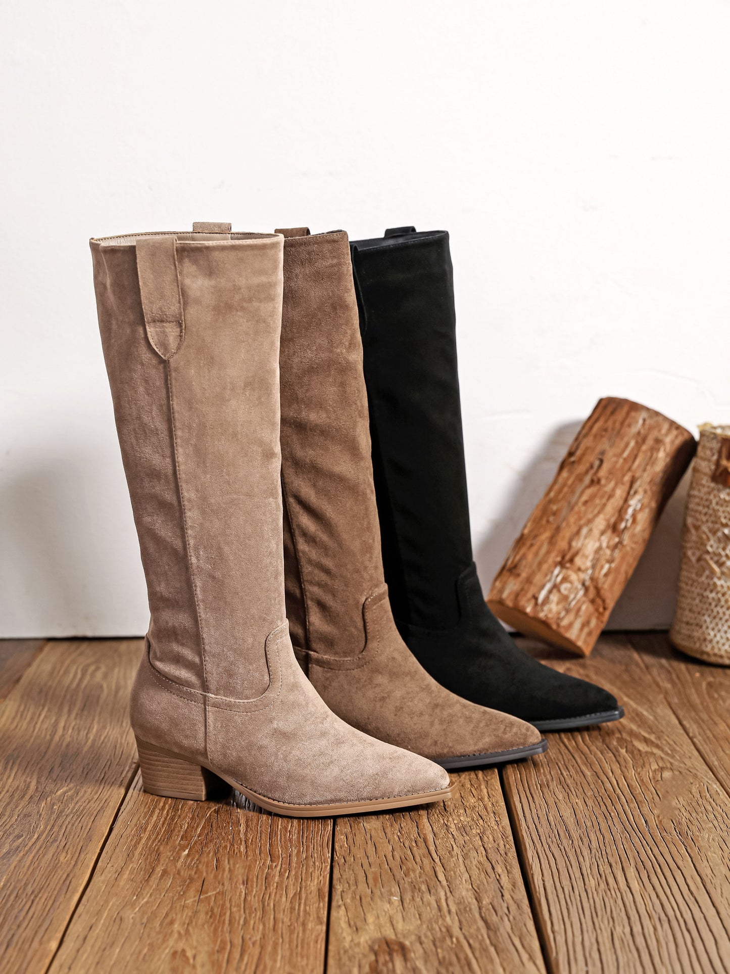 Stella Schwarz Stiefel