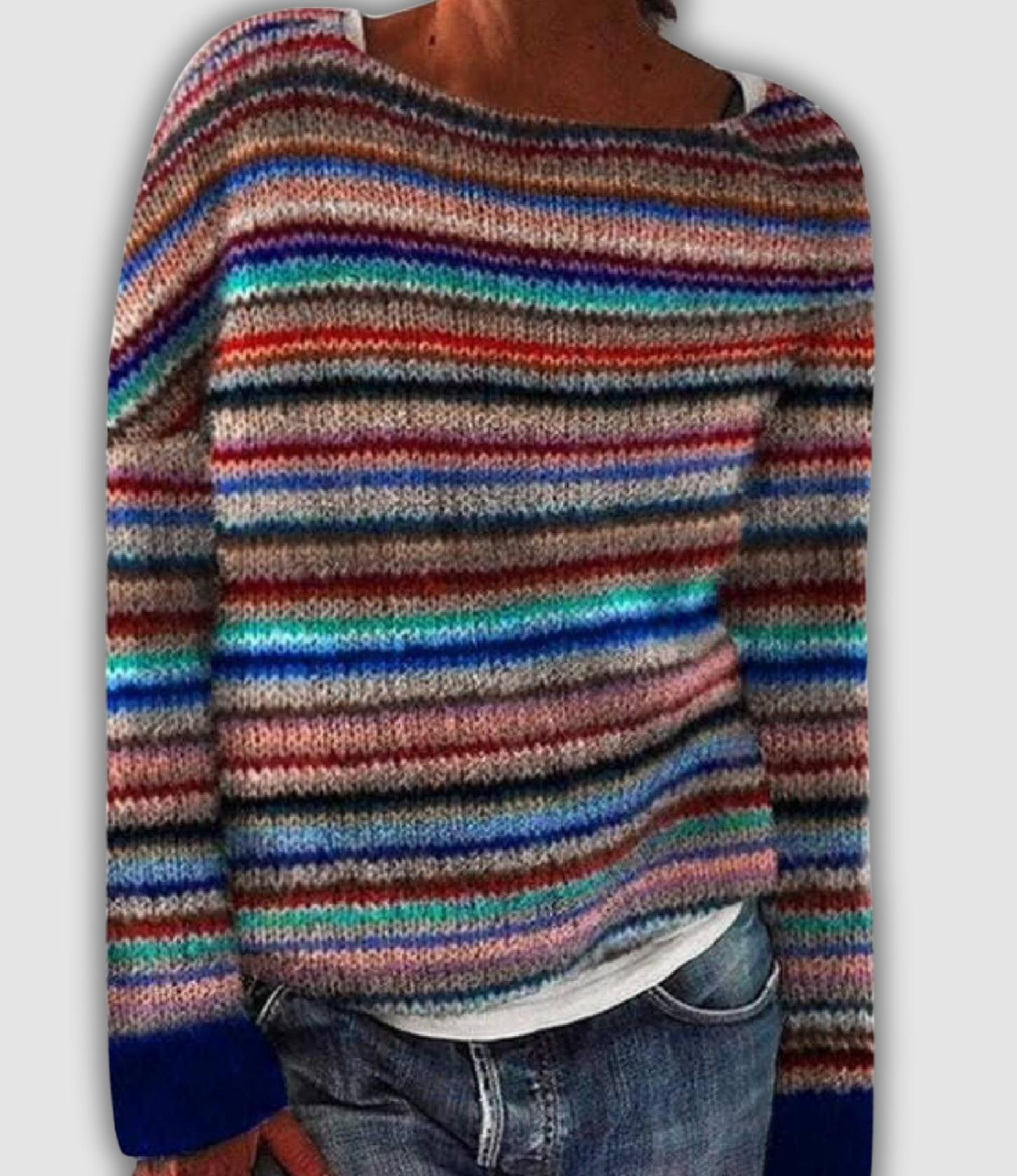 Jorina™ - Gemütlicher Retro Pullover