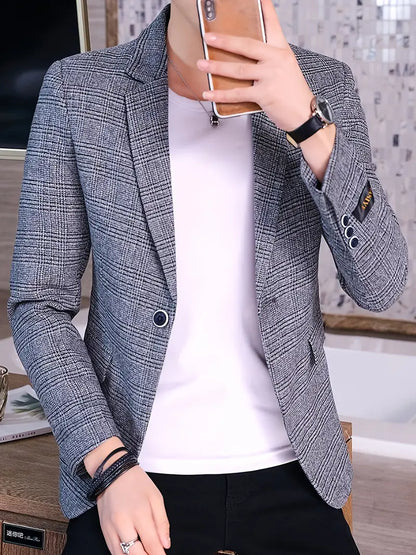 ISFRIED - Trendiger Blazer Slim Fit