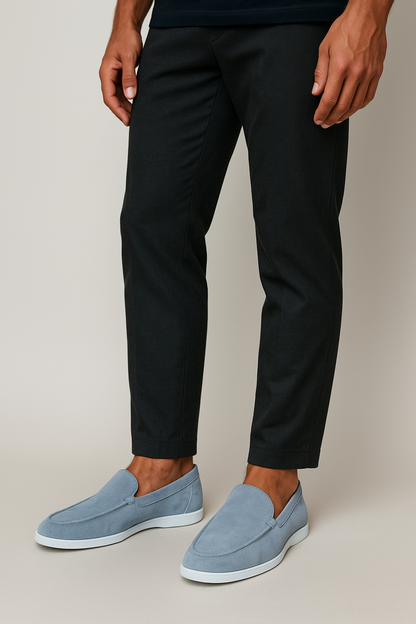 Elegante Wildleder-Loafer – Premium Slipper im italienischen Stil