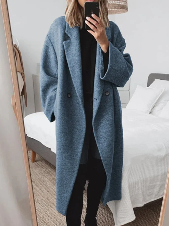 Harper™ - Damen Klassischer Winterlanger Mantel