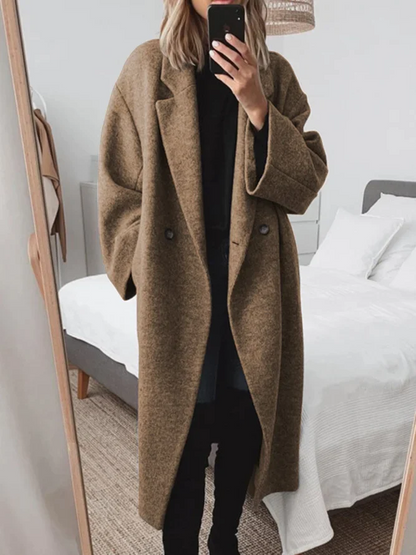 Harper™ - Damen Klassischer Winterlanger Mantel