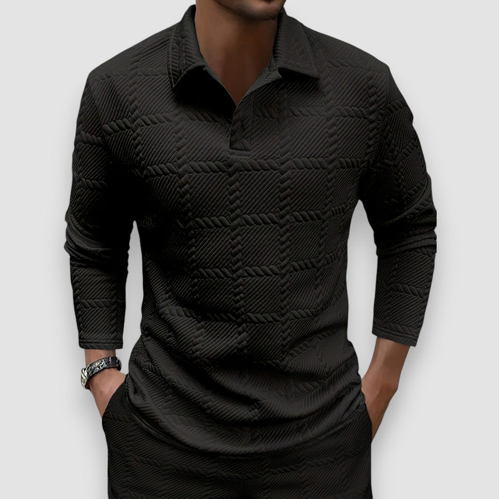 Rian | Gestricktes Herren Polo-Shirt – Premium Strick-Polo für anspruchsvolle Herren