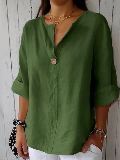 Yvonna™ - Chique Komfort Bluse
