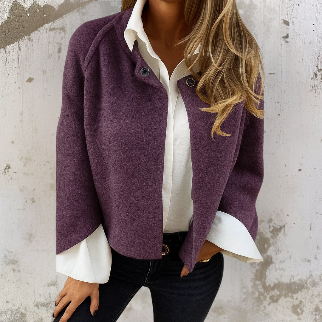 Judith™ Elegante Kurze Jacke | Premium Damen Kurzmantel