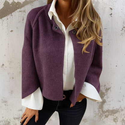 Judith™ Elegante Kurze Jacke | Premium Damen Kurzmantel