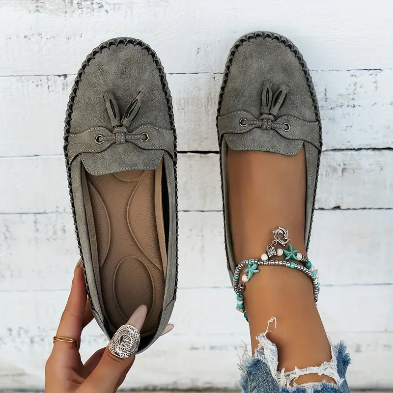 Lise Mokassins Damen – Elegante Vintage Schuhe