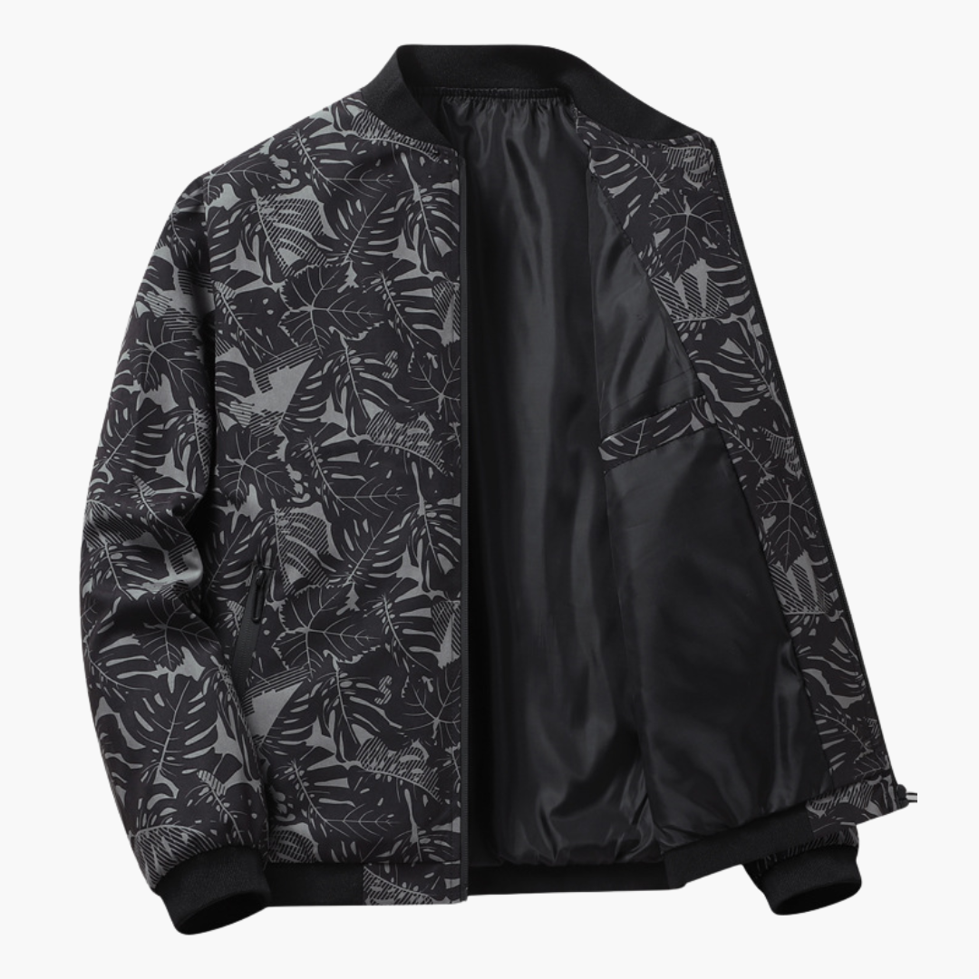 Elegante Herren-Bomberjacke