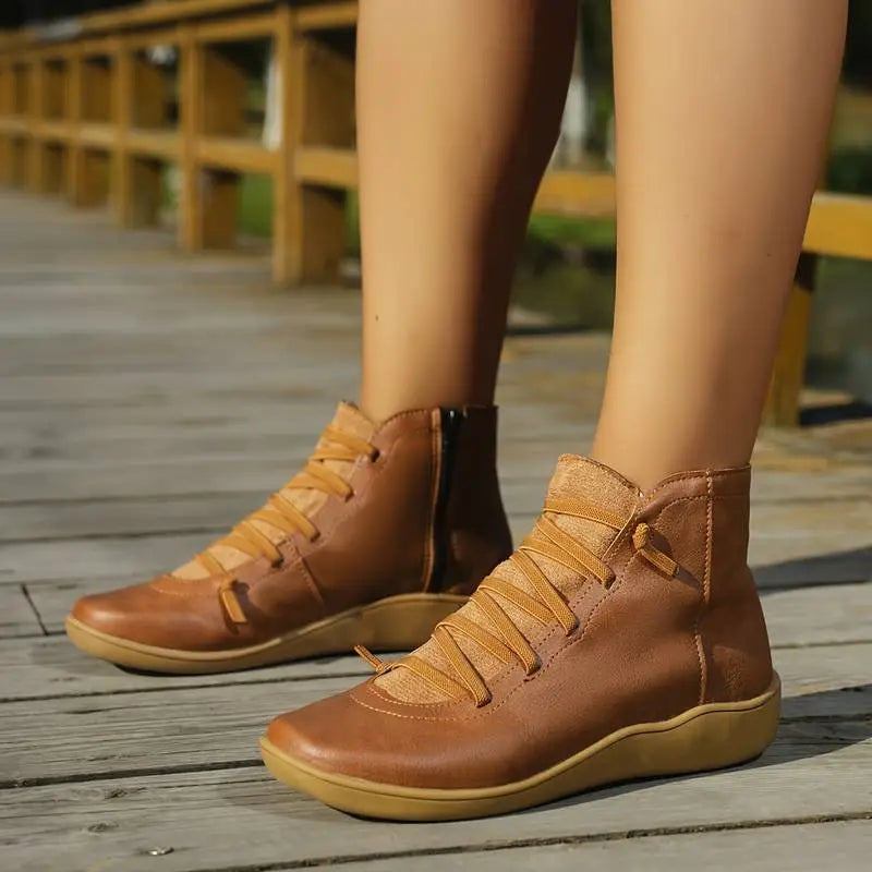 Botti™ Elite Damen Stiefeletten – Premium Leder Ankle Boots