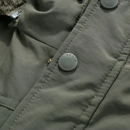 Elegante Gefütterte Winterjacke