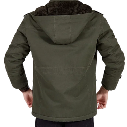 Elegante Gefütterte Bomberjacke