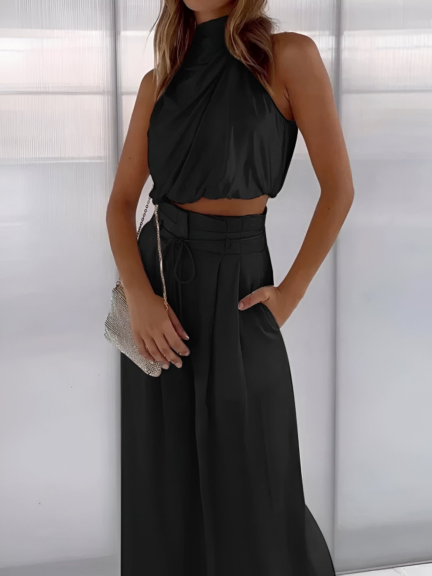 Sophia | Seidiges Sommer 2.Teiler-Set
