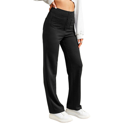 Nina Stretchhose mit hoher Taille – Elegante Damenhose für jeden Anlass