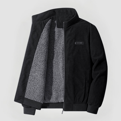 Udo™ – Cordjacke mit Fleecefutter für Herren
