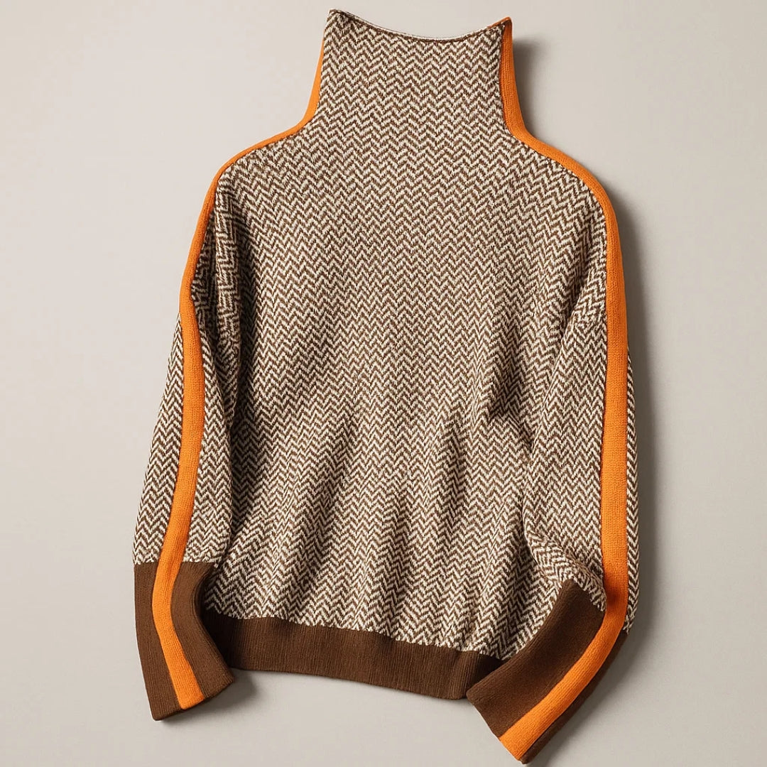 Martina™ | Pullover mit hohem Kragen