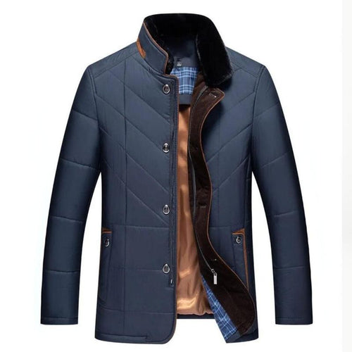 Solomon™ - Stilvolle Herren Winterjacke mit Kapuze