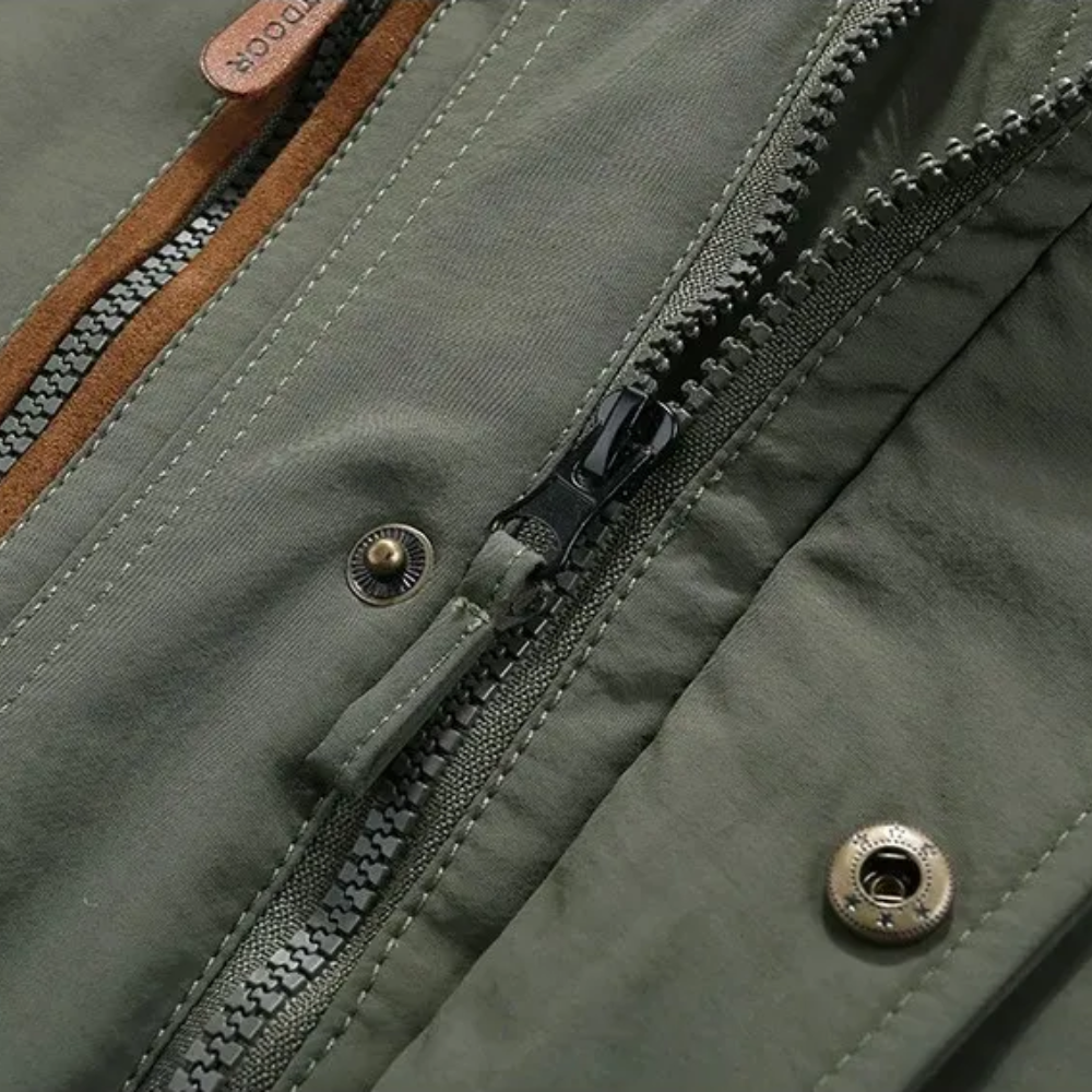 Elegante Gefütterte Winterjacke