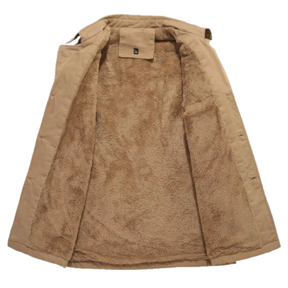 Eleganter Gefütterter Trenchcoat