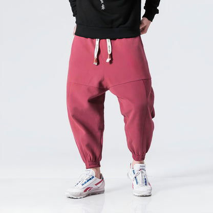 Shao - Bequeme Japanische Baumwoll-Haremhose