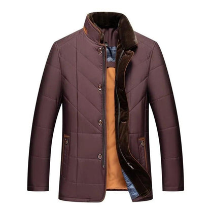 Solomon™ - Stilvolle Herren Winterjacke mit Kapuze