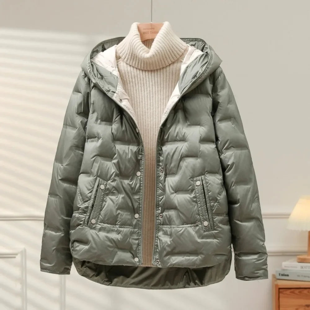 Heritage Daunen-Pufferjacke