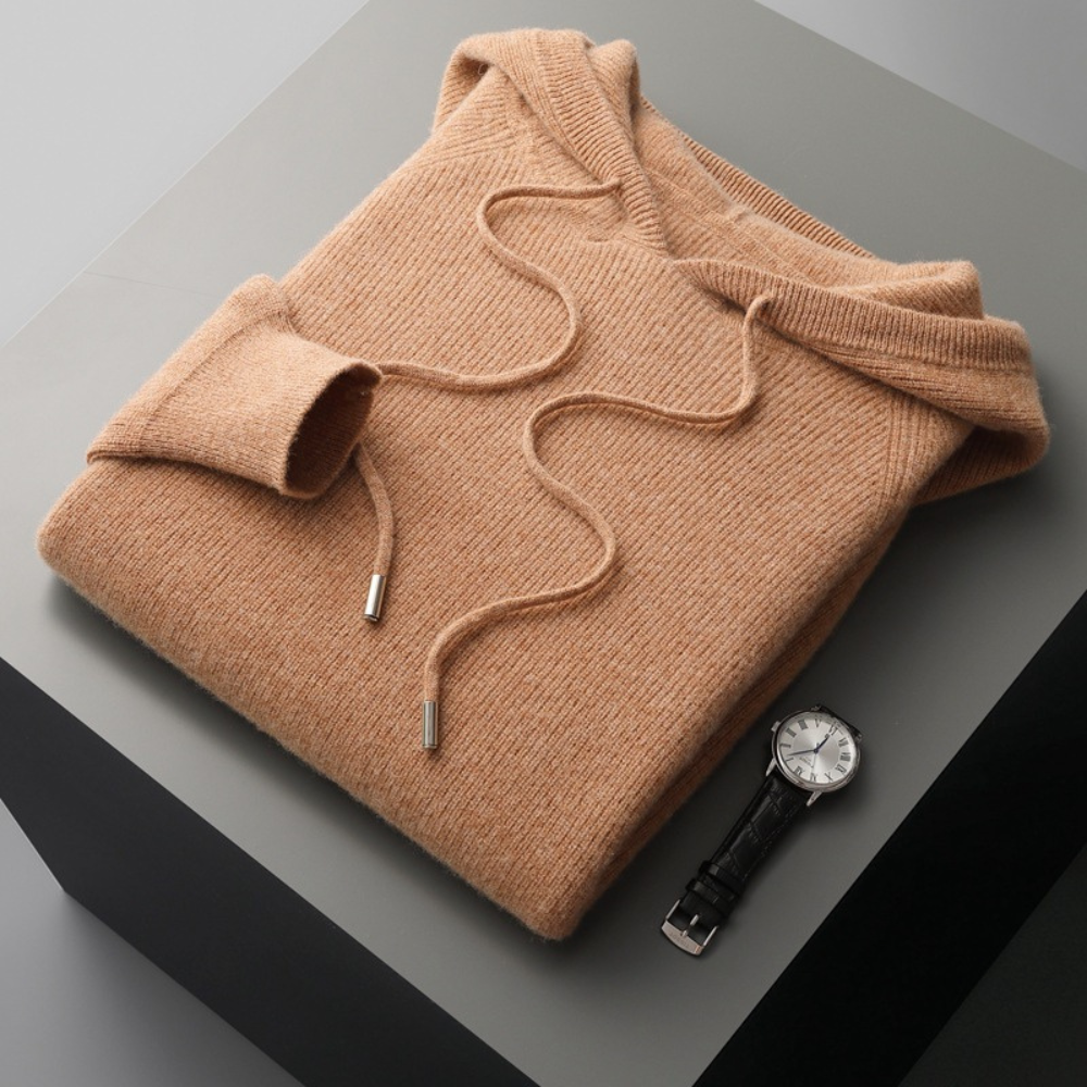 Milano Gestreiftes Strickwaren-Set – Elegantes Herren-Strick-Outfit