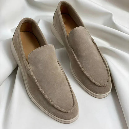 Elegante Wildleder-Loafer – Premium Slipper im italienischen Stil