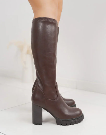 Mirjana Braun PU Stiefel