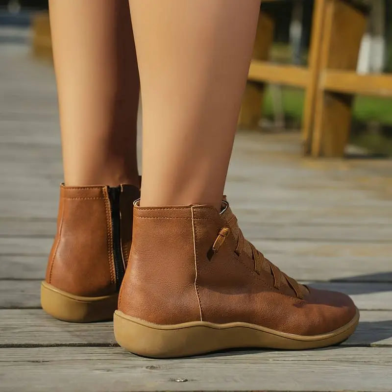 Botti™ Elite Damen Stiefeletten – Premium Leder Ankle Boots