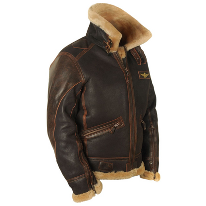 Manny™ | Stilvolle Pilotenjacke für Herren