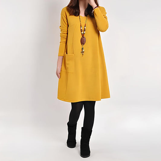 ILONA I KLASSISCHES PULLOVERKLEID