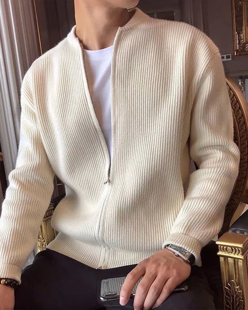 Herren Strickjacke 100% Baumwolle – Luxuriös Weich & Vielseitig | Salzburg Mode