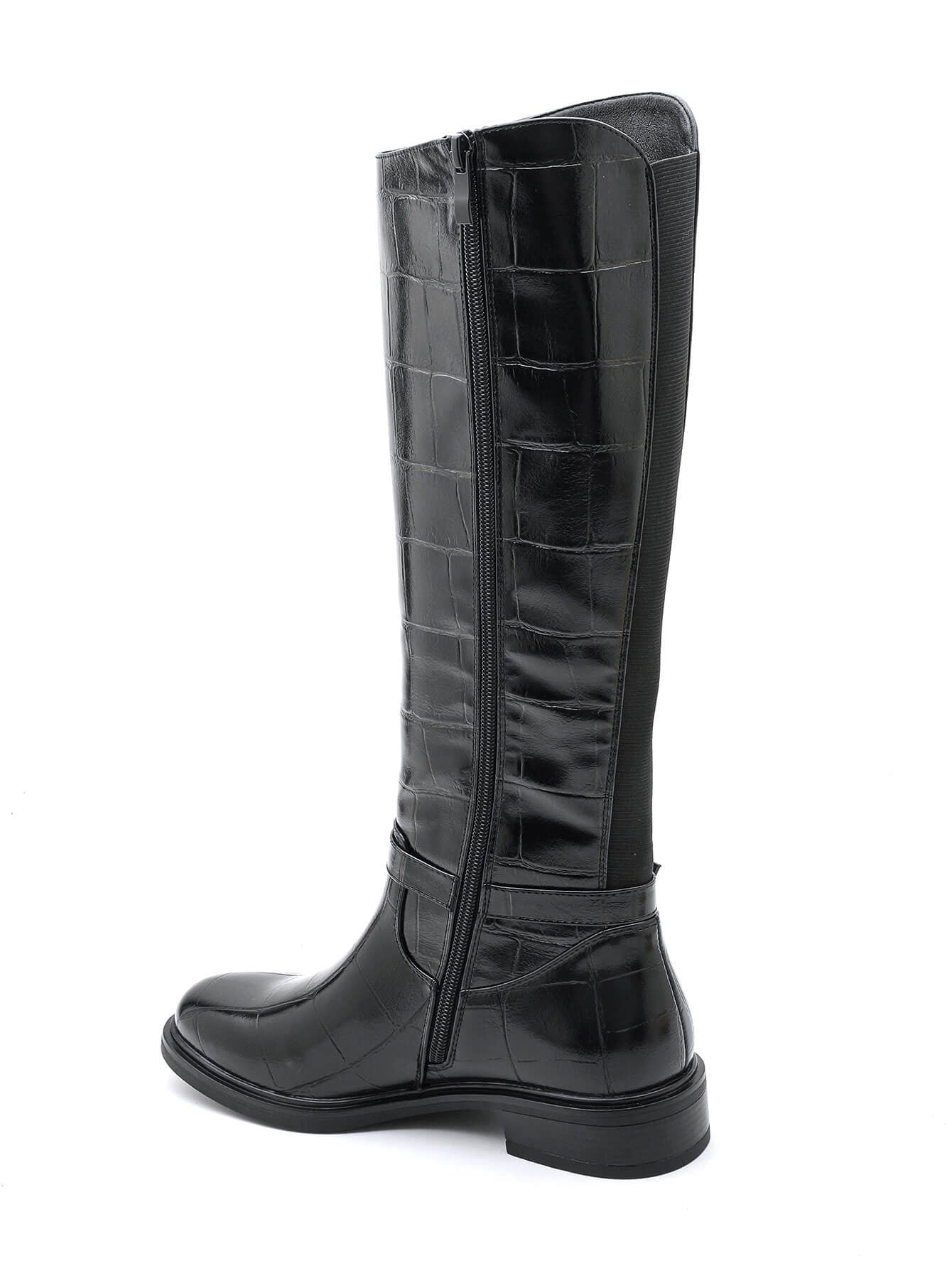 Cro Schwarz Stretch Stiefel