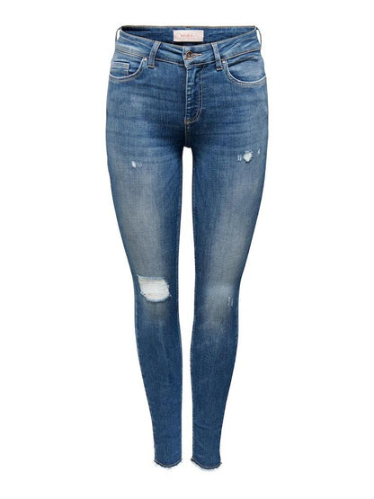 ONLY Damen Jeans ONLBLUSH MID SK AK RW DT DNM REA221 NOOS