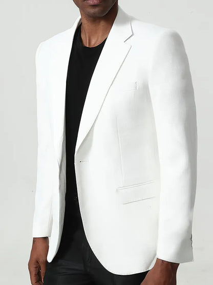 JELDRIK - Moderner Blazer Weiß