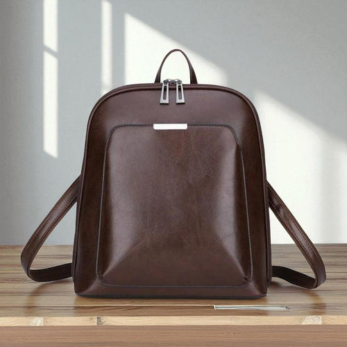 Klassischer Doppel-Reißverschluss Rucksack