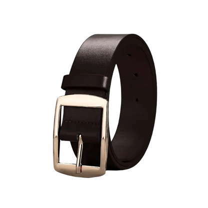 Milan Ledergürtel mit eckiger Schnalle