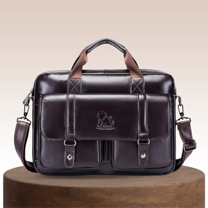 Sterling Geölte Ledertasche