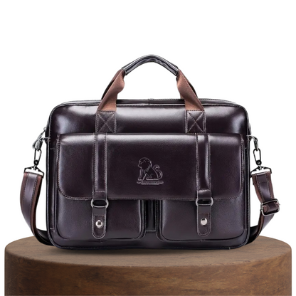 Sterling Geölte Ledertasche