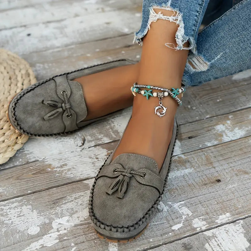 Lise Mokassins Damen – Elegante Vintage Schuhe