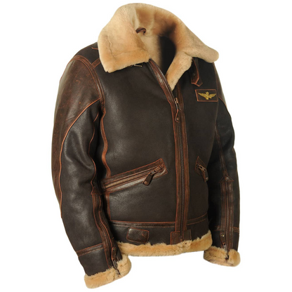 Manny™ | Stilvolle Pilotenjacke für Herren