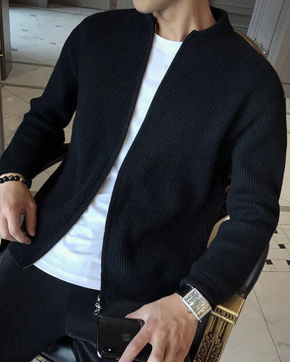 Herren Strickjacke 100% Baumwolle – Luxuriös Weich & Vielseitig | Salzburg Mode