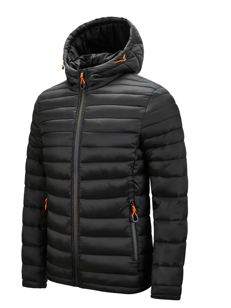 Elegante Jacke mit Kapuze